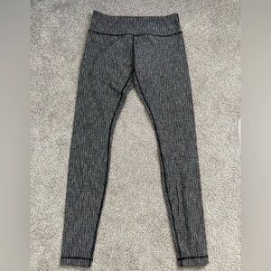 Lululemon Grey Patterned Leggings